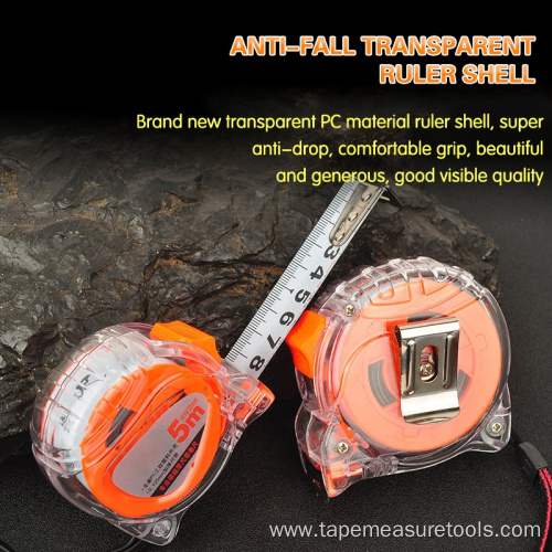 high quality resistant industrial transparent tape measure